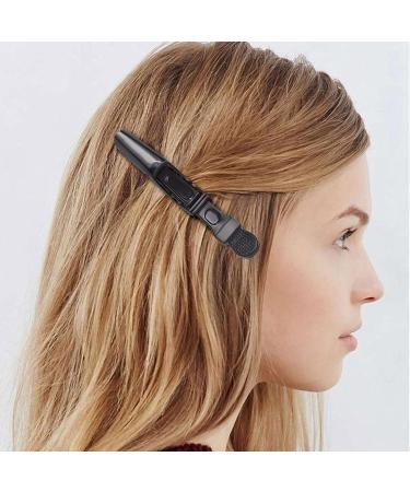 Yueci 5-Piece Crocodile Hair Clips - Professional Plastic Styling Clamps for Hairdressers & Salon Use - Buy Online on SooperMarket.com