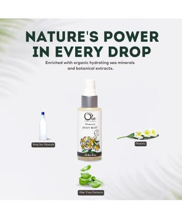 Ola Plumeria Scented Deep Sea Mist - 2 Fl Oz Plumeria 2 Fl Oz (Pack of 1) - Buy Online on SooperMarket.com