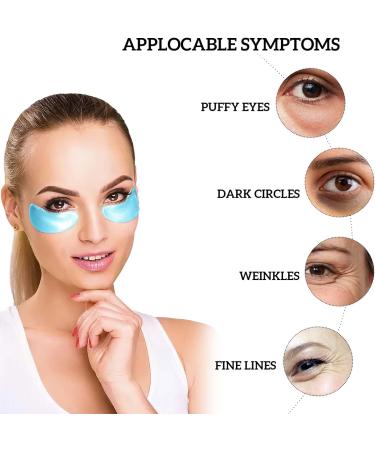 ProChosen Collagen Under Eye Patches - Anti-Aging Mask for Eye & Lip, Hydrating Skincare with Blueberries - 30 pairs - Buy Online on SooperMarket.com