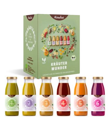 Herbal miracle 1-day fasting cure organic | 6 bottles | the first herbal fasting cure | organic quality | from Achterhof