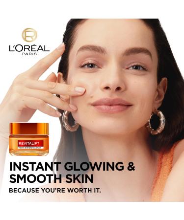 L'Or al Paris Revitalift Vitamin C Brightening Cream for Face With Vitamin C and Salicylic Acid Brightens Skin Tightens Pores and Reduces Appearance of Lines 50ml - Buy Online on SooperMarket.com