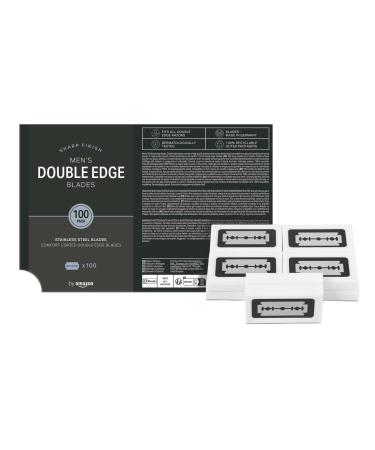 by Amazon Men's Double Edge Blades 100 pieces