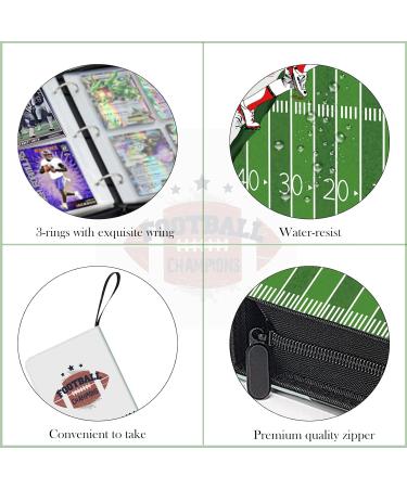 900 Pockets Football Card Binder - Trading Card Holder Album with Sleeves Protectors for Sports Cards - Buy Online on SooperMarket.com