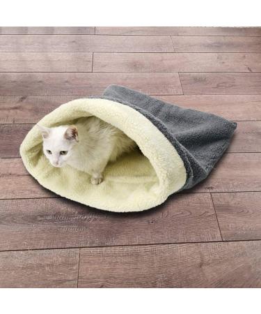 Cat Bed Cave Sleeping Bag - Self Warming Pad for Cats and Small Dogs - Buy Online on SooperMarket.com
