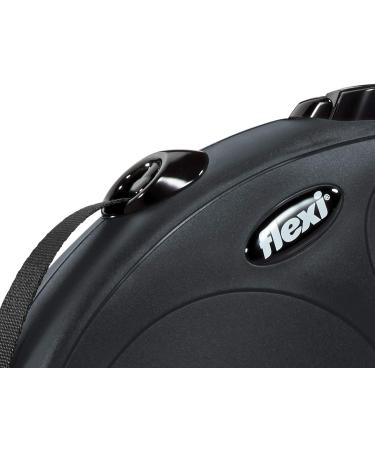 Flexi Classic Retractable Dog Leash 16 ft - Durable Black Leash for Dogs | Best Pet Supplies Online - Buy Online on SooperMarket.com