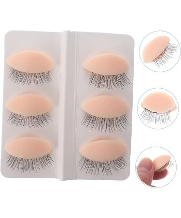 Angoily 3 Pairs Removable Eyelids Accessories Silica Gel Replace - Buy Online on SooperMarket.com