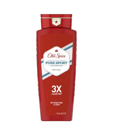 Old Spice Pure Sport Body Wash 18 Ounce 6 Pack 18 Fl Oz (Pack of 6)