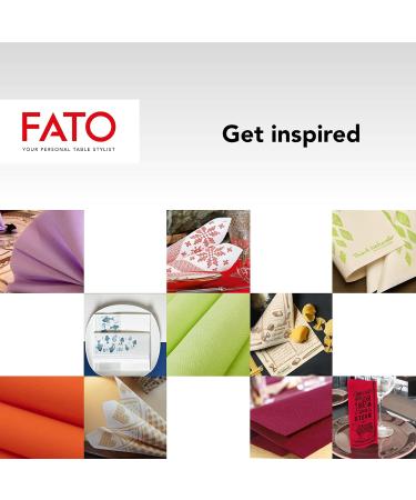 Buy FATO Night Blue Disposable Napkins - Soft & Gentle 40-Pack | 2-Layer FSC Certified 38x38 cm - Buy Online on SooperMarket.com