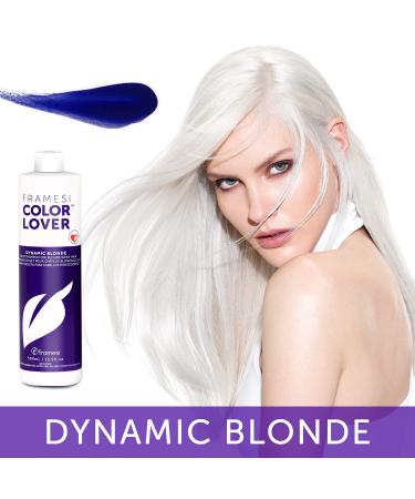 Framesi Color Lover Dynamic Blonde Purple Shampoo - Sulfate Free Shampoo for Color Treated Hair - 16.91 Fl Oz - Buy Online on SooperMarket.com