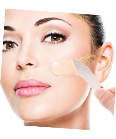 MUSISALY Scraper Makeup Korean Cosmetics Cosmetic Mixer Cosmetic Plate Mixer Shadow Seal Stainless Steel - Buy Online on SooperMarket.com