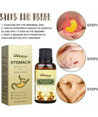 Fivetoo Abdominal Massage Oil - Appetite Booster & Laxative Blend with Grape Seed Almond & Olive Oil - 50ml for Women & Teen Girls - Buy Online on SooperMarket.com