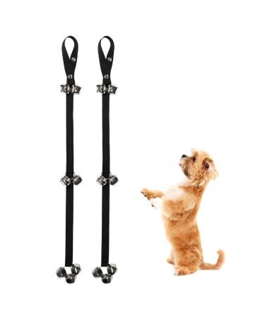 Valuehall dog training bell 2 piece of training door bells interaction bell adjustable dog doorbell pet training bell for pot training v11a04