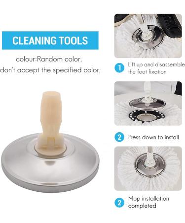 AIDIRui Revolving Stainless Steel Household Floor Replacement Automatic Spin Cleaning Home Tools - Buy Online on SooperMarket.com