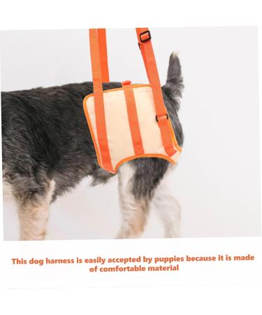GANAZONO Pet Leg Assist Belt Puppy Rehabilitation Dog Vest Pet Lift Chest L Orange - Buy Online on SooperMarket.com