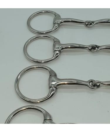 Shop D Ring German Silver Bit for Minishetty & Minipony - Sizes 7.5 to 11.5 - International Shipping Available - Buy Online on SooperMarket.com