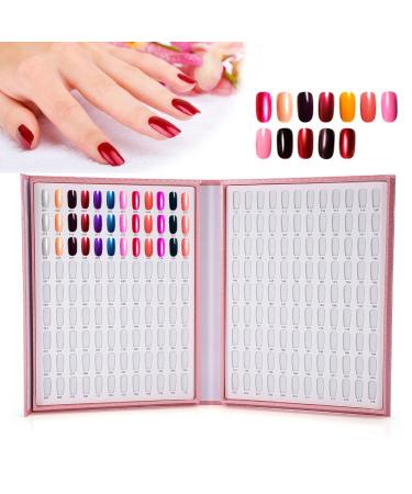 Nail Color Card Viewing Book | 216 Nail Polish Palette & Display Folder | Nail Art Accessories & Presentation Board - Buy Online on SooperMarket.com