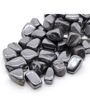 Crystal Hole Natural Hematite Quartz Crystals and Stones Tumbled Bulk Specime Home Aquarium Decoration Gift Crystal Hole - Buy Online on SooperMarket.com