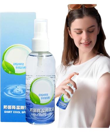 Cooling Spray for Hot Weather | Skin-Friendly Instant Cool Spray Soothing Summer Spray | Non-sticky Cooling Face Spray Instant Cooling Mist Body Cooler for Women Men - Buy Online on SooperMarket.com