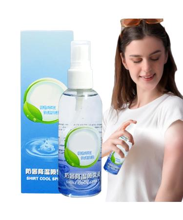 Cooling Mist Spray for Summer - Skin-Friendly Soothing Summer Spray Cooling Body Mist | Non-sticky Instant Cooling Mist Cooling Face Spray for Camping Hiking Fishing