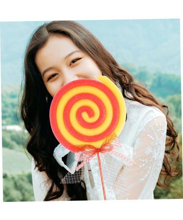 CHILDWEET 2pcs Lollipop Model Giant Fake Lollipops Christmas Lollipop Decorations Large Lollipop Ornaments Faux Lollipop Decor Birthday Lollipops Big Lollipop Prop Toy Studio Photo Plastic - Buy Online on SooperMarket.com