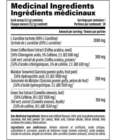 Nutrabolics Carnibolic Low Stim Fat Burner Peach Mango 150 g - Buy Online on SooperMarket.com