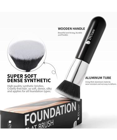 DUcare Flat Top Kabuki Brush - Professional Liquid & Powder Foundation Makeup Brush - Buy Online on SooperMarket.com