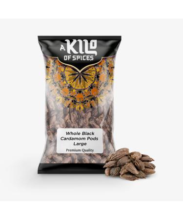 Black Cardamom Pods Whole (200g)
