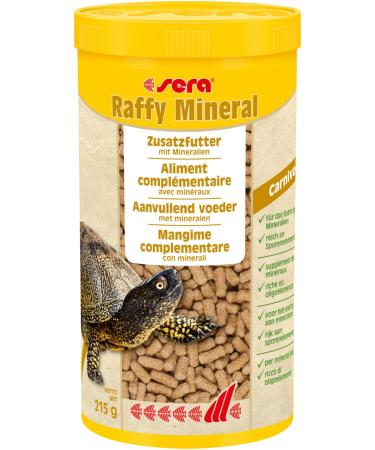 sera Raffy Mineral 1000 ml (215 g) - Reliably closes supply gaps water turtle food