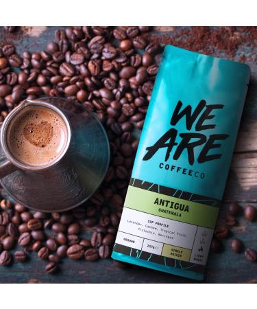 Coffee Ground 227g Bag Guatemala Espresso Ground Coffee Nuts & Fruits Notes 100% Arabica Light Roast Speciality Freshly Roasted Single Origin (We Are Coffee Co) Ground Espresso 227 g (Pack of 1) - Buy Online on SooperMarket.com