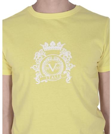 19V69 ITALIA Men's T-Shirt L Yellow Popcorn - Buy Online on SooperMarket.com