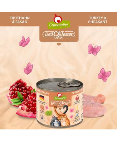 Granapet Delicatessen Multipack 3 Without Fish - Premium Grain-Free Wet Cat Food High Meat Content & Quality Oils 6 x 200g Trial Pack - Buy Online on SooperMarket.com
