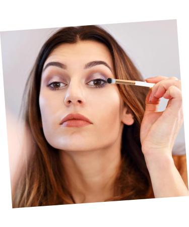 Gogogmee 10pcs Makeup Brush Eye Brush for Eyeshadow Makeup Eyeshadow Brush Eye Makeup Kit White Wooden Handle - Buy Online on SooperMarket.com