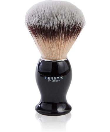 Shaving Brush | Free Travel Case | BENNY'S | Luxury Brush | Gentle Exfoliator | Removes Dirt Dead Skin and Reduce Blemishes | Men's Gift Idea | Creates The Best Shaving Cream Lather | Made in The UK - Buy Online on SooperMarket.com