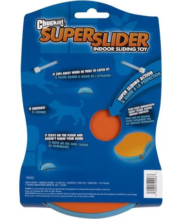Chuckit! Indoor Super Slider Dog Fetch Toy with Squeaker for Interactive Play - Buy Online on SooperMarket.com