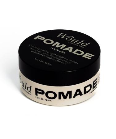 Would Pomade Hair Gel for Men by Barstool Sports  2.5 fl. oz. Glossy Finish  Water Based Medium Hold  Lightweight  Flexible  Soft Touch  No White Flakes