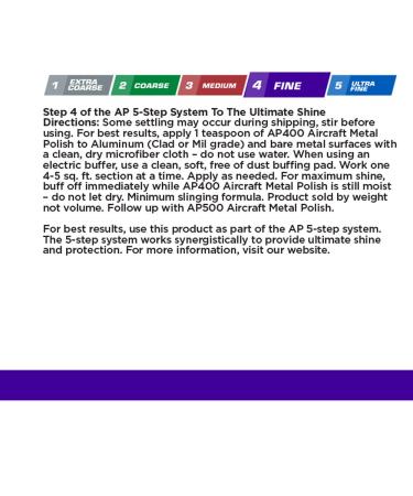Rolite AP40045z Aircraft Metal Polish | 4.5 oz for Aluminum & Bare Metal Surfaces International Shipping Available - Buy Online on SooperMarket.com