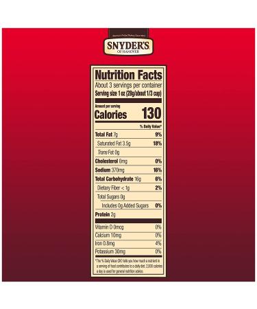 Snyder's of Hanover Pretzel Pieces Hot Buffalo Wing 3.25 oz (Pack of 6) - Buy Online on SooperMarket.com