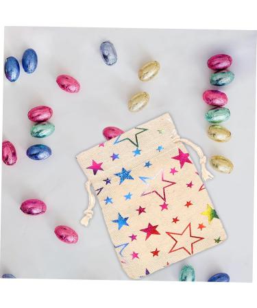 ORFOFE 24pcs Countdown Candy Bag Christmas Arrival Countdown Calendar Burlap Bag DIY Advent Calendar Linen - Buy Online on SooperMarket.com