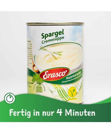 Erasco Asparagus Cream Soup - Pack of 3 (3 x 390 ml) | International Shipping Available - Buy Online on SooperMarket.com