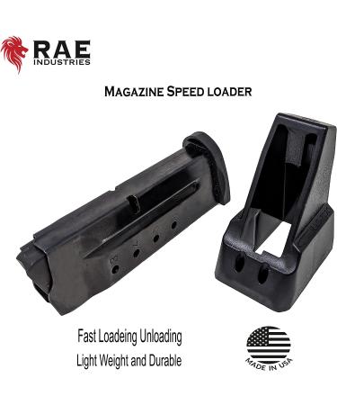 RAEIND Smith & Wesson M&P Shield 9mm Magazine Speed Loader - Black - Buy Online on SooperMarket.com
