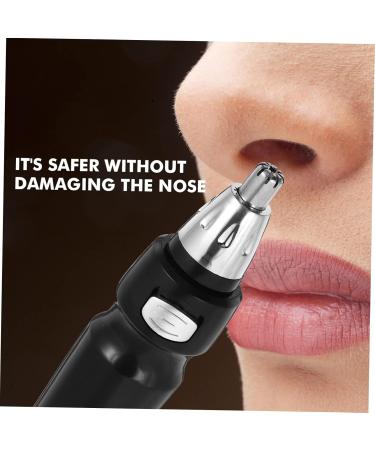 NOLITOY Nose Hair Trimmer - Manscape Trimmer for Men | Facial & Ear Hair Removal | Washable Plastic Epilator - Buy Online on SooperMarket.com