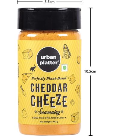 Urban Platter Cheddar Cheese Powder 100g (An all purpose seasoning Perfect for Pop Corn Pasta Fries Seasoning | Dairy-free) - Buy Online on SooperMarket.com
