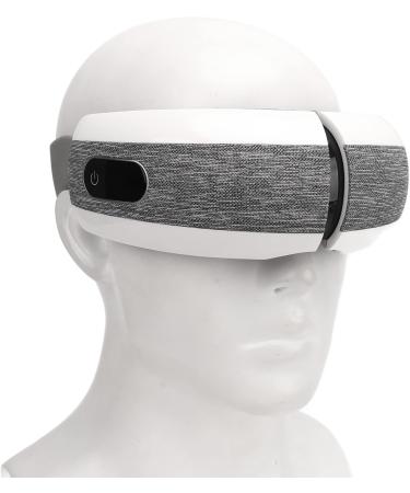 Rechargeable Eye Massage Device - Warmth Vibration & Compression - Bluetooth Mask for Eye Circles & Dry Eyes - 4 Modes - Buy Online on SooperMarket.com