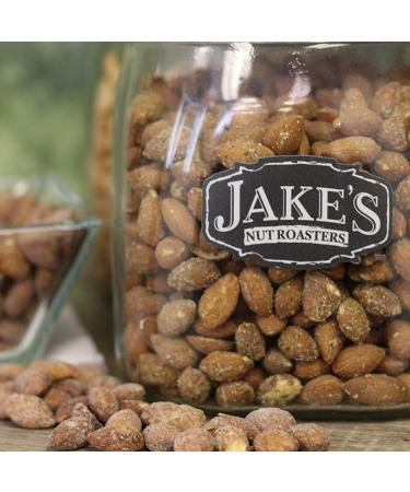 Jake's Nut Roasters Bleu Cheese Cracked Pepper Almonds - High-Protein Snack (2 Pack, 7oz) | Whole Dry Roasted Almonds with Savory Seasoning - Buy Online on SooperMarket.com