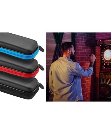 Casemaster Sentry Dart Case - Slim EVA Shell for Steel and Soft Tip Darts - Holds 6 Darts with Built-in Storage - Black - Buy Online on SooperMarket.com