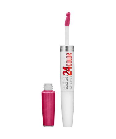 Maybelline SuperStay 24 2-Step Liquid Lipstick Makeup  Reliable Raspberry  1 kit 010 RELIABLE RASPBERRY