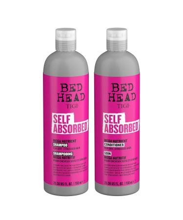 TIGI Bed Head Self Absorbed Shampoo & Conditioner 25.36 Fl Oz - Nourishing Hair Care Set for Dry Hair - Repair and Strengthen From Within (Pack of 2) - Buy Online on SooperMarket.com