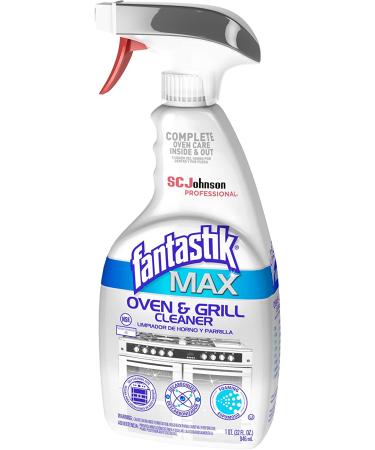 Fantastik Max Oven & Grill Cleaner Spray - 32 Fl Oz (Pack of 1) | Cleans Inside and Out - Buy Online on SooperMarket.com