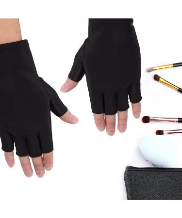 Dioche UV Glove for Nail Lamp - Professional Anti UV Manicure Tool for Nail Art - Black - Buy Online on SooperMarket.com