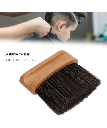 Professional Barber Neck Duster Brush Soft Nylon Hair Wodden Handle Hair Sweeping Brush Comfortable Grip Barber Accessories Suitable for Barbers Hair Stylist - Buy Online on SooperMarket.com